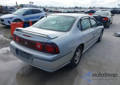 2001 Chevrolet Impala Ls из США, поврежденный, VIN 2G1WH55K419152048